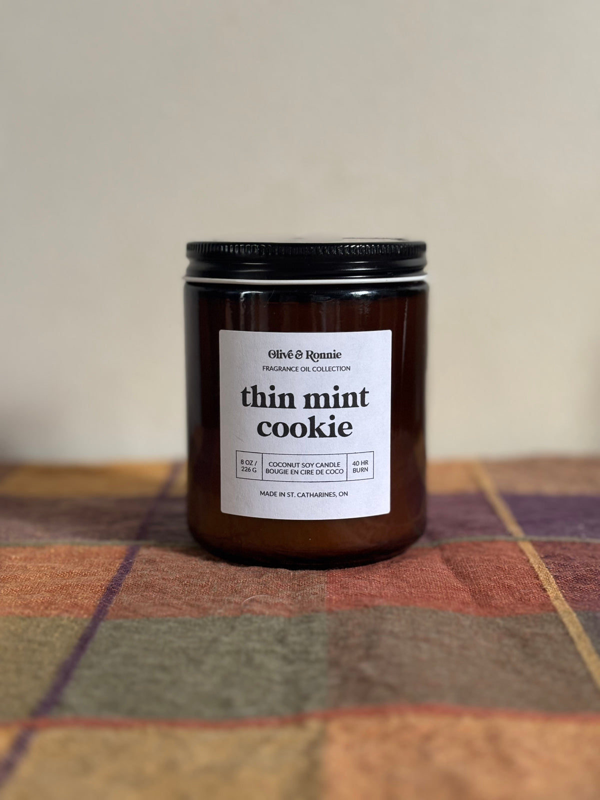 Thin Mint Cookie Candle | 8 oz
