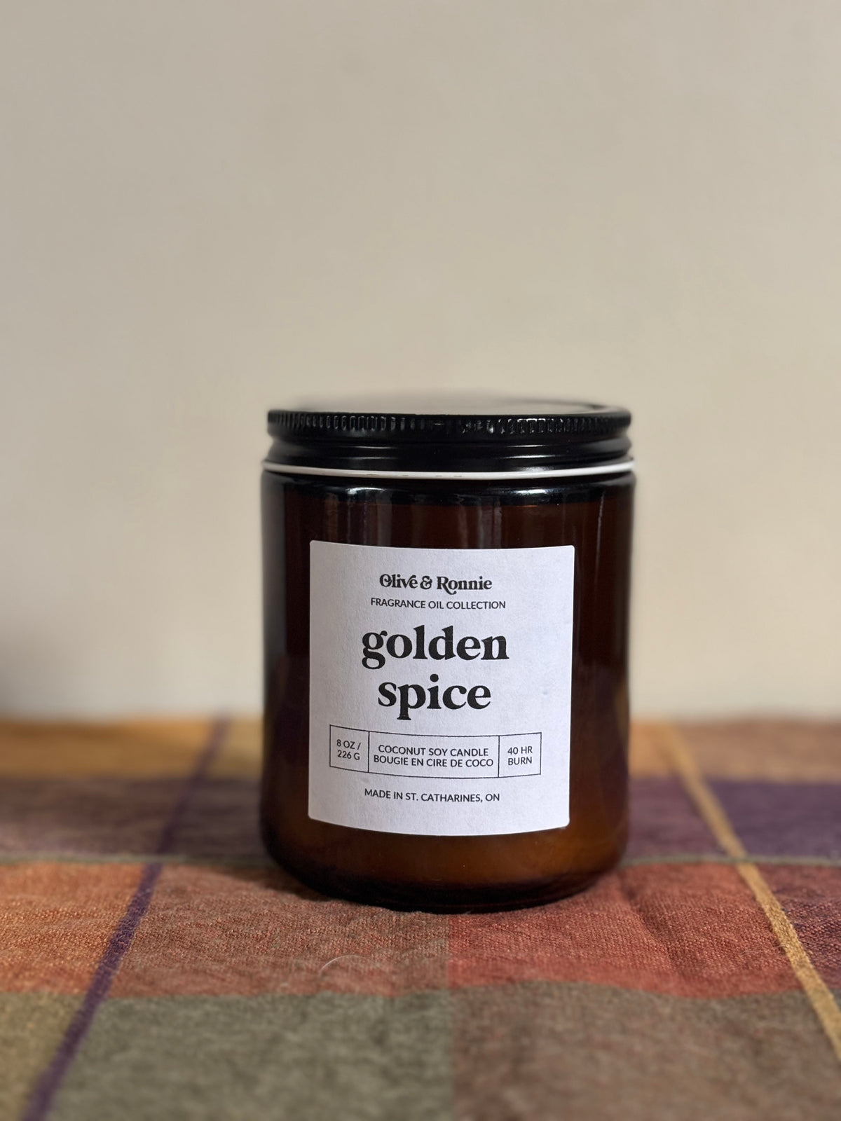 Golden Spice Candle | 8 oz