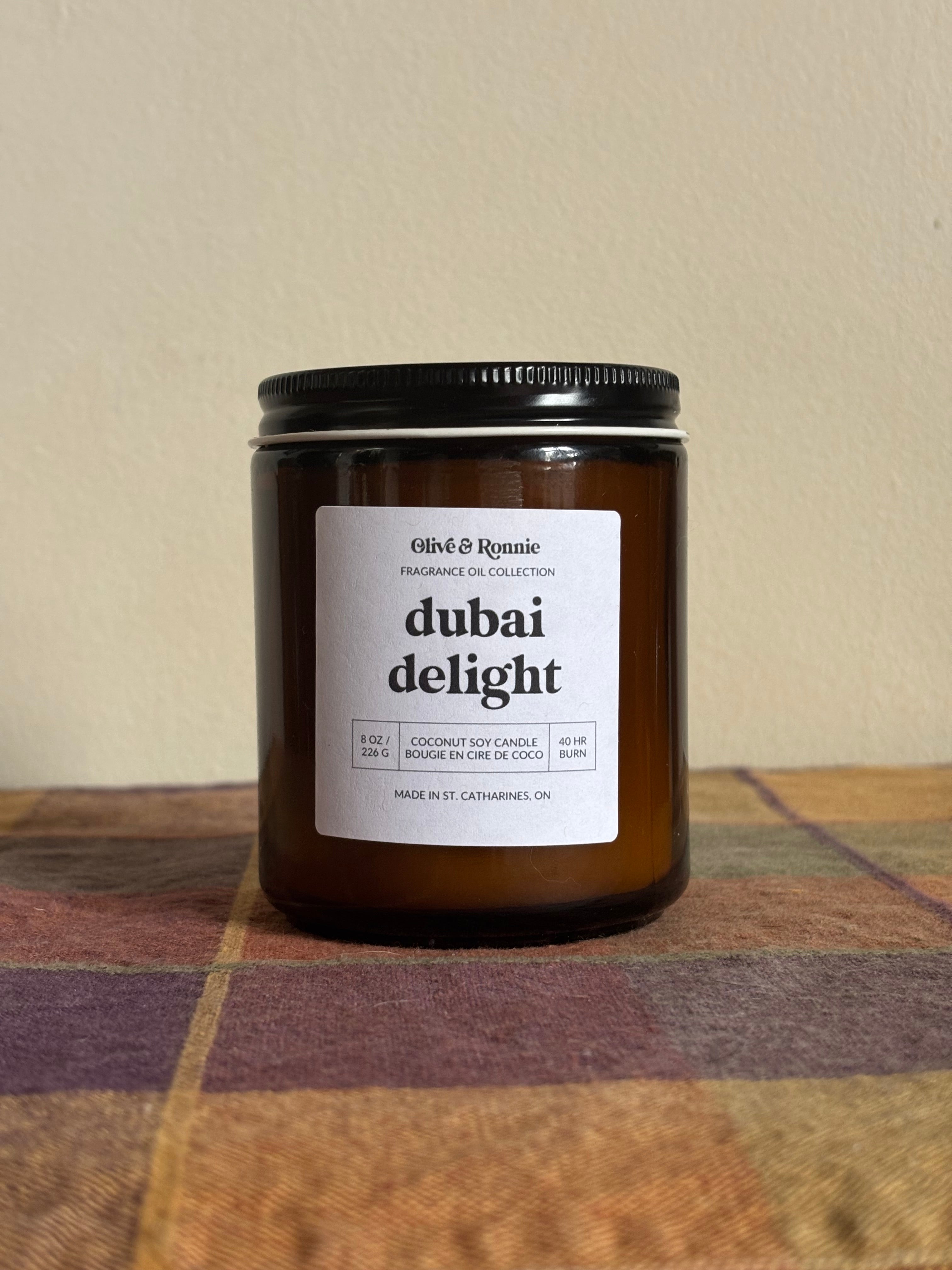 Dubai Delight Candle | 8 oz