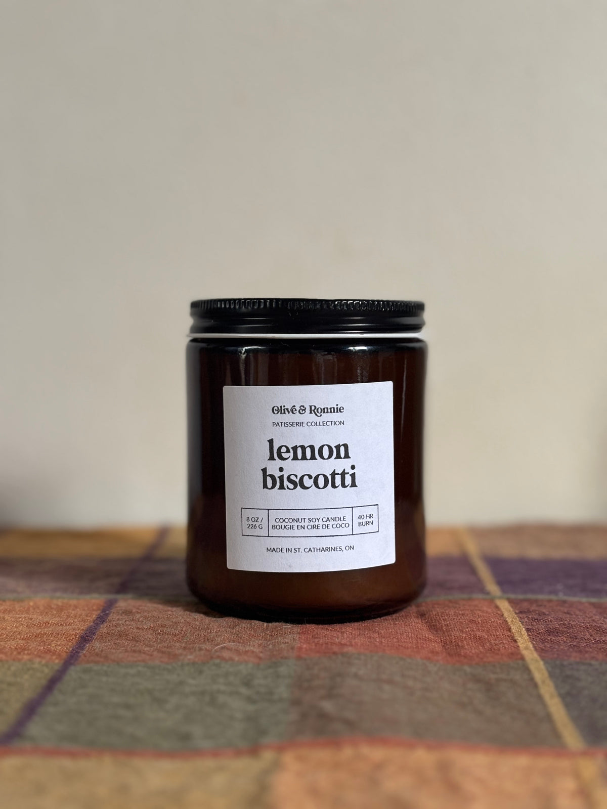 Lemon Biscotti Candle | 8 oz