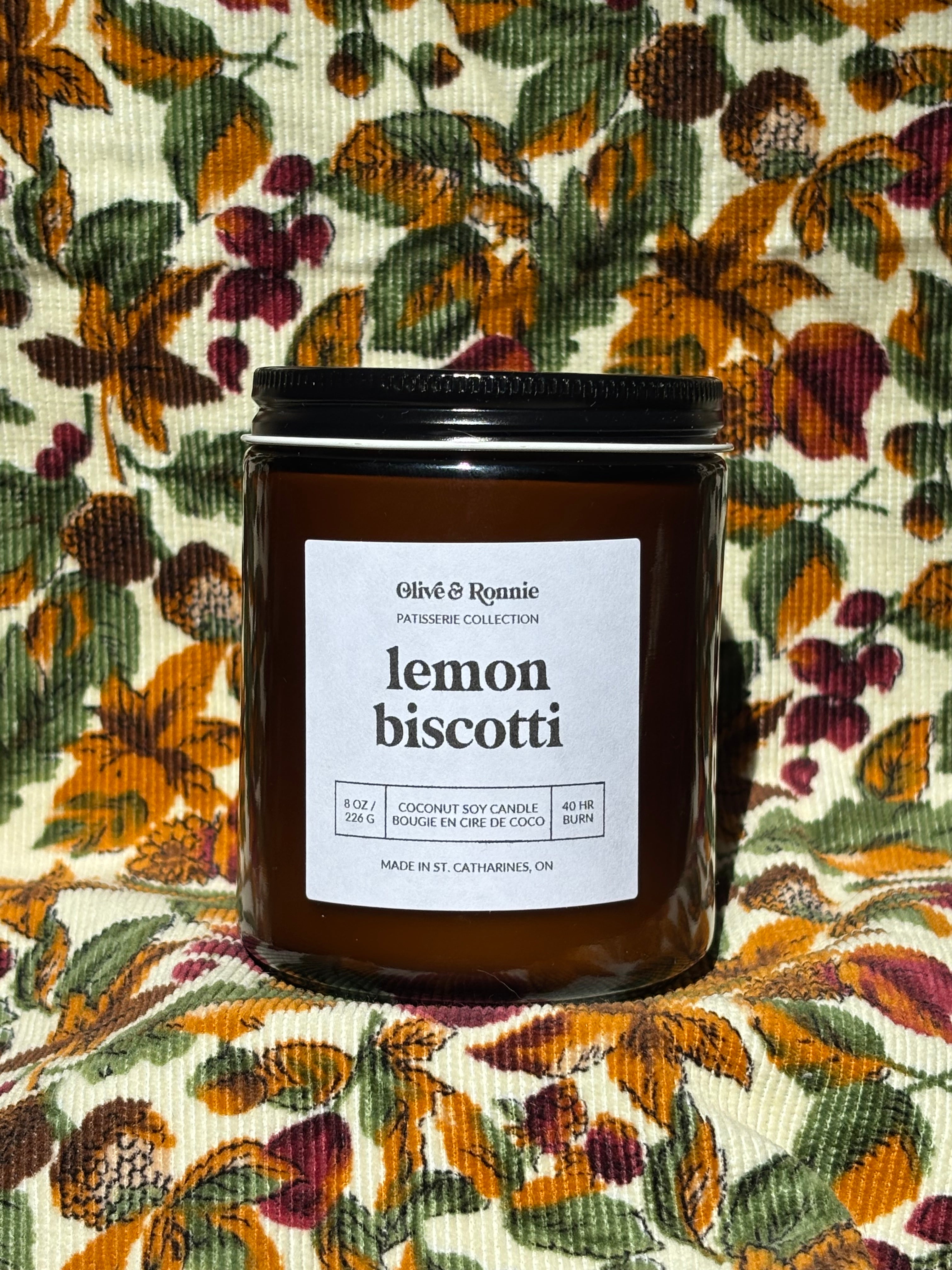 Lemon Biscotti Candle | 8 oz