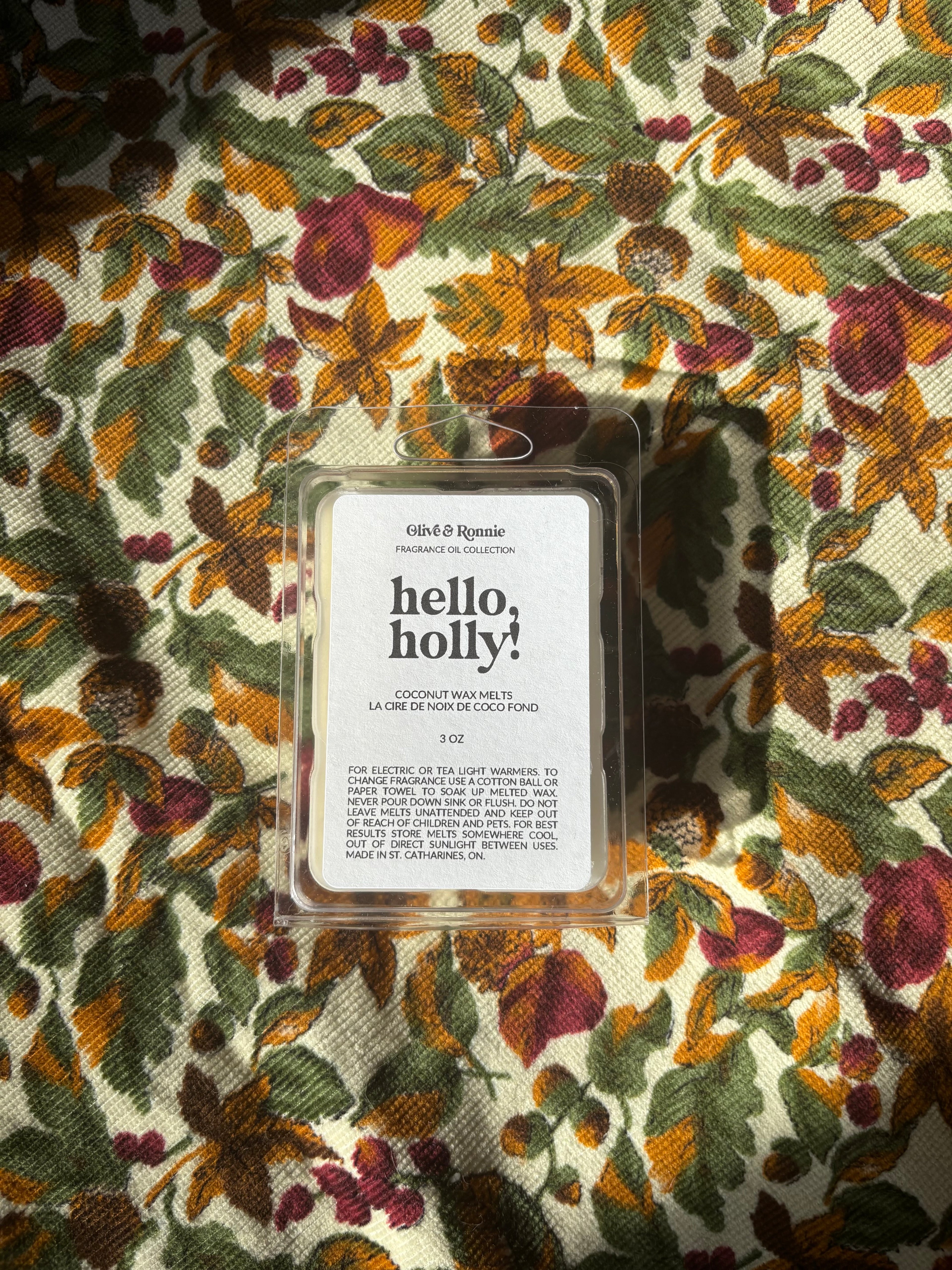 Hello Holly! Wax Melt | 3 oz