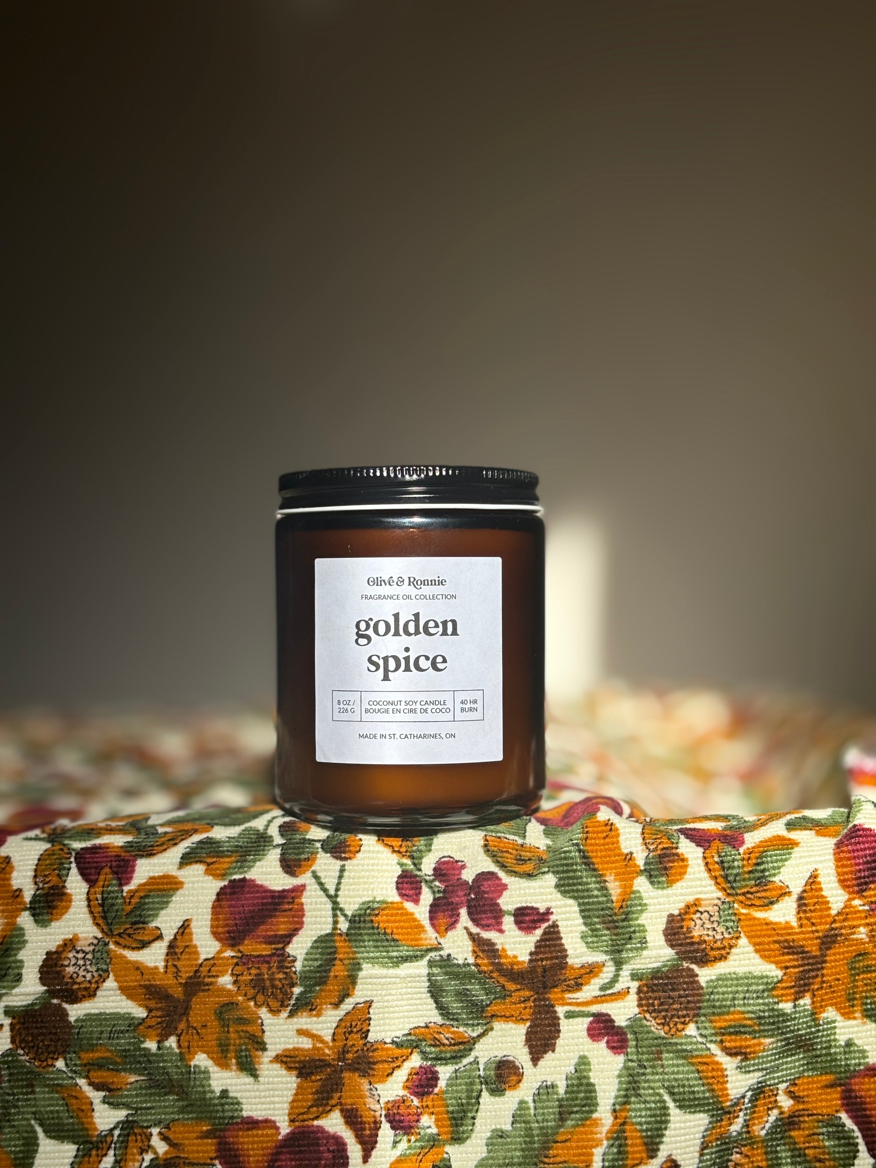 Golden Spice Candle | 8 oz