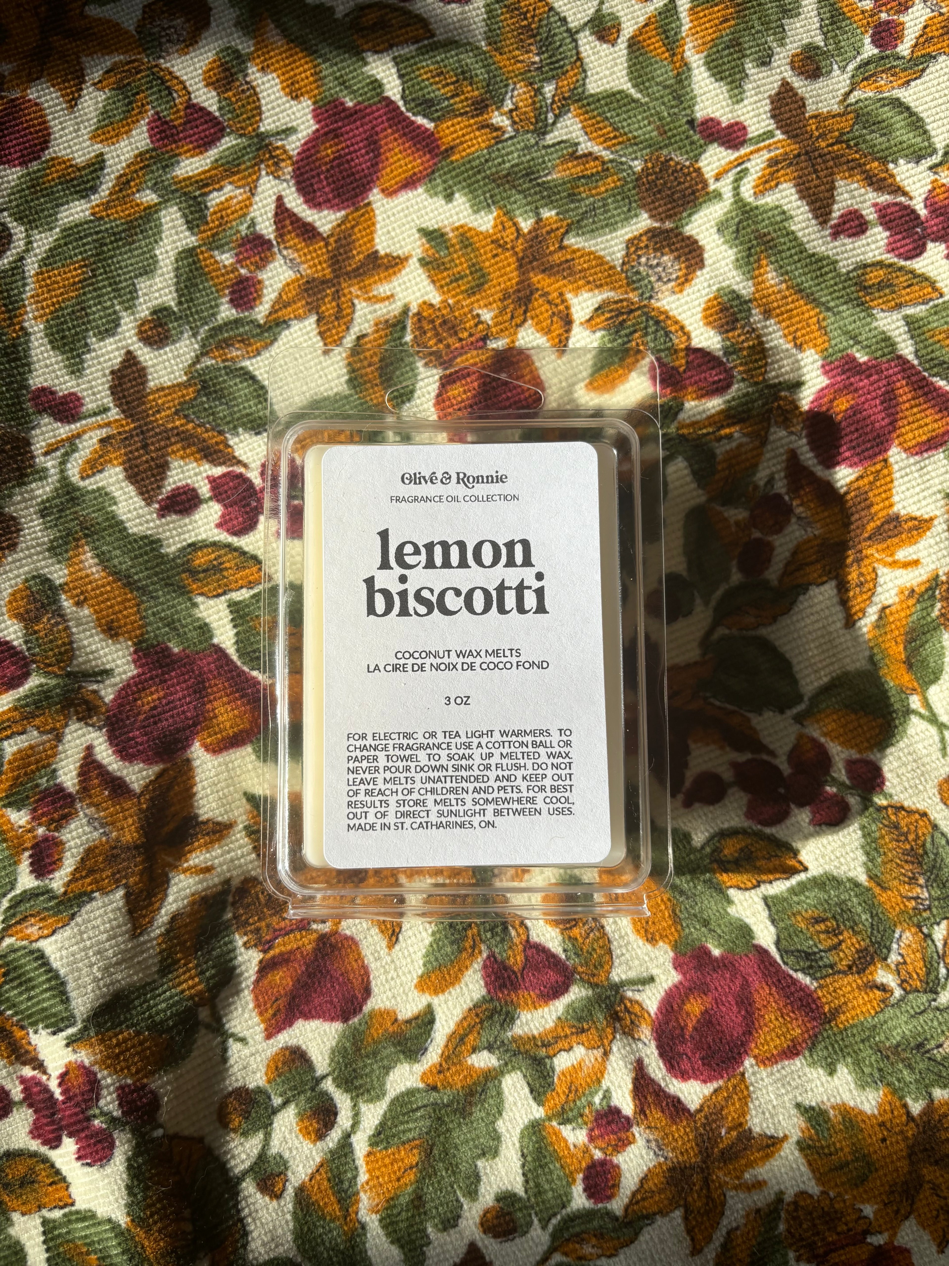 Lemon Biscotti Wax Melts | 3 oz