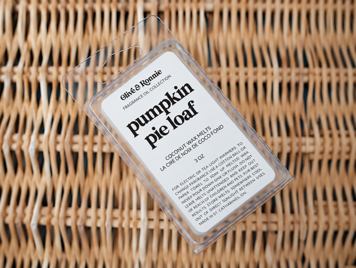 Pumpkin Pie Loaf Wax Melt | 3 oz